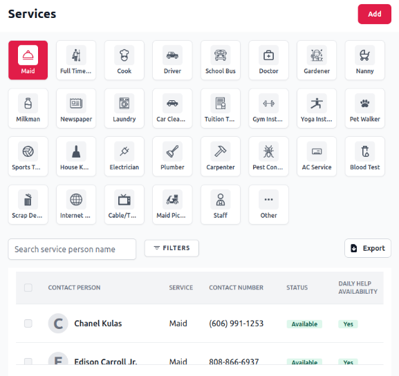 service provider management